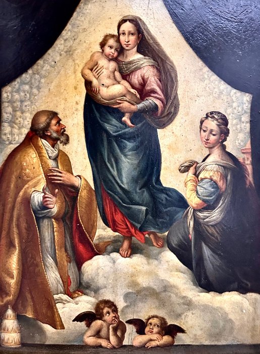 Raffaello Sanzio (1483–1520), da - Madonna sistina