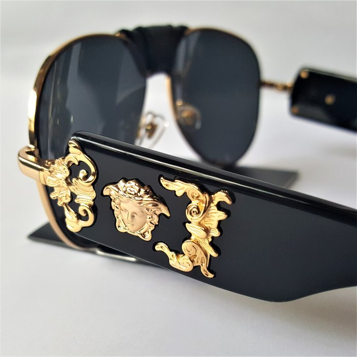Versace - Special Medusa Edition - Gold - Premium Model - Aviator - New - Sonnenbrille