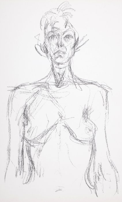 Alberto Giacometti (1901-1966) - Femme nue à l'atelier