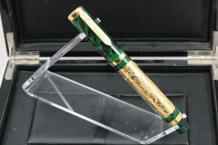 Urso - Year of the Rooster in sterlin silver limited edition - Rollerball-Stift