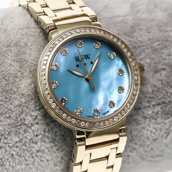 RSW - Swiss Diamond Watch - RSWL150-GG-DD-9A - Ohne Mindestpreis - Damen - 2011-heute