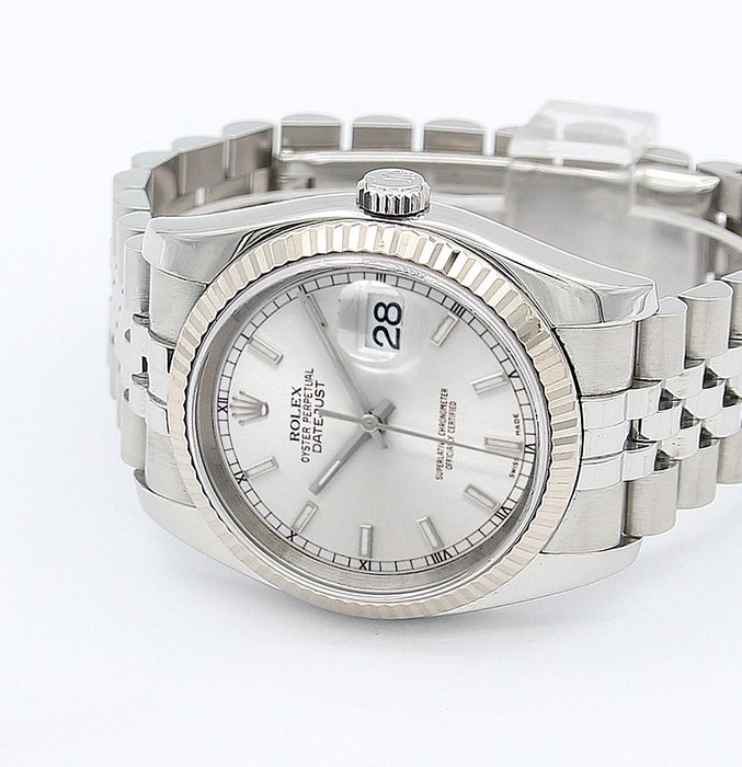 Rolex - Datejust - Silver (Circle) Dial - 116234 - 中性 - 2000-2010