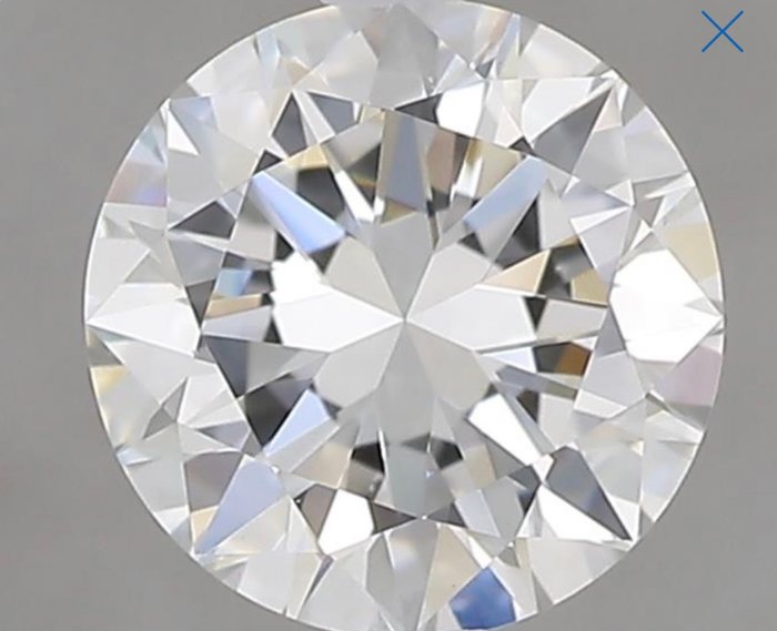 Diamant – 0.30 ct – Briljant, Rond – D (kleurloos) – IF (intern zuiver)