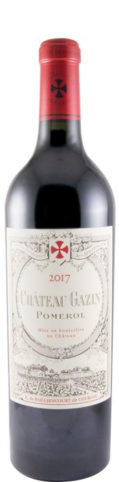 2017 Chateau Gazin - Pomerol - 1 Bottiglia (0,75 litri)
