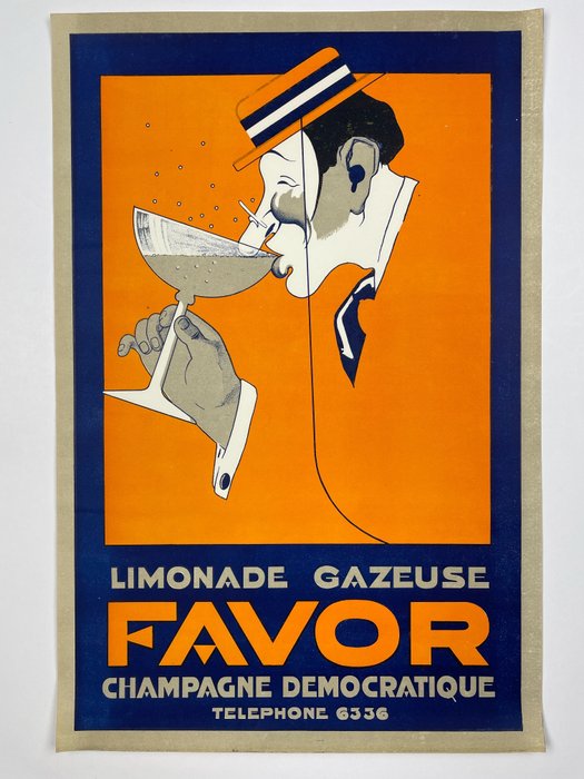 Anonymous - FAVOR limonade - 1920‹erne