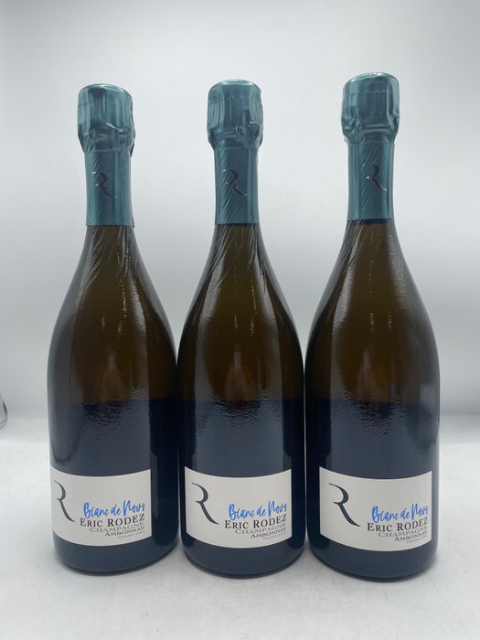 Rodez, Blanc de Noir - Champán Grand Cru - 3 Botellas (0,75 L)