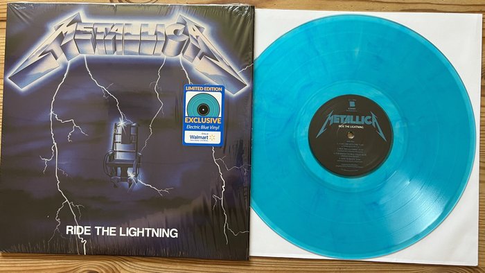 Metallica - Ride the Lightning (Walmart Exclusive) - Rock - Vinyl LP  (Blackened Recordings) 