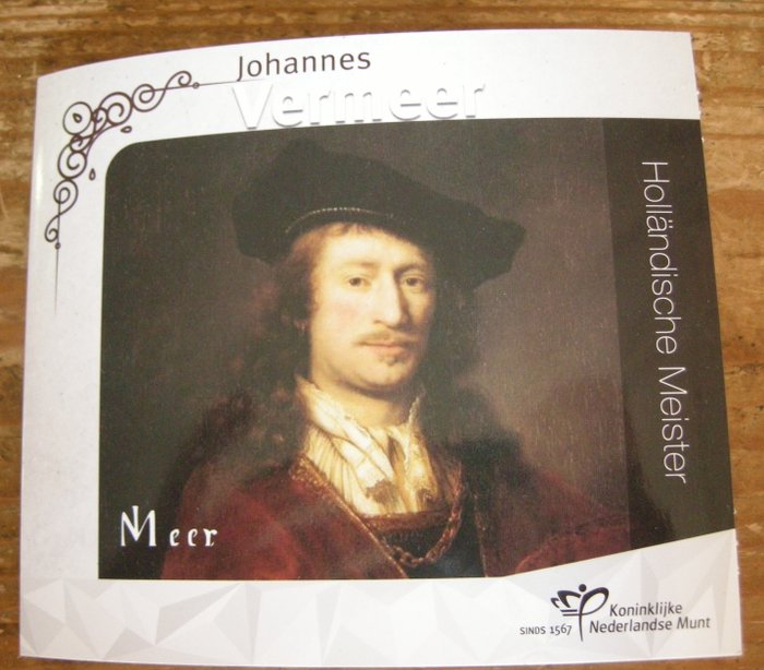 荷兰. Year Set (FDC) 2023 WMF "Johannes Vermeer" in blister  (没有保留价)