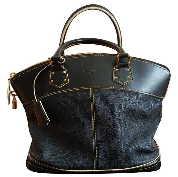 Louis Vuitton Suhali Leather Shoulder Bag - Black Shoulder Bags
