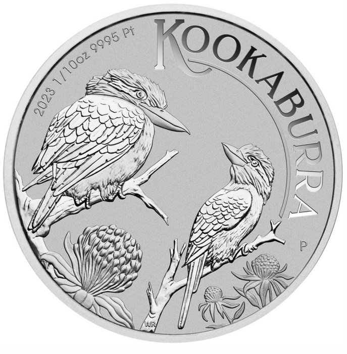 Australia. 15 Dollars 2023 Kookaburra 1/10 Oz