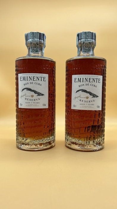Eminente Reserva 7 years old - 70cl - 2 flasker