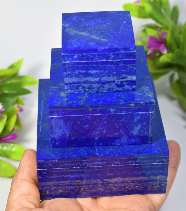 Lapis Lazuli Sieradendozen- 1117 g - (3)