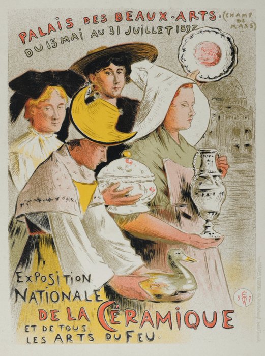 Etienne Moreau-Nelaton (1859-1927) - Les Maîtres de l'Affiche : Exposition Nationale de la Céramique
