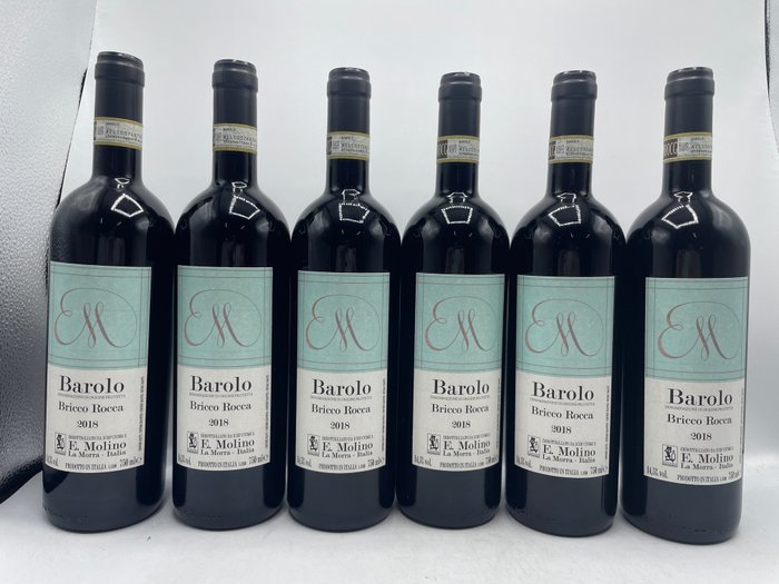 2018 E. Molino, Bricco Rocca - Barolo DOCG - 6 Bottles (0.75L)