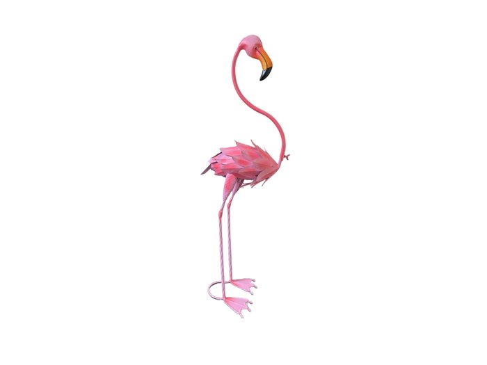 Zierornament - Flamingo tuinbeeld 86 cm - Europa