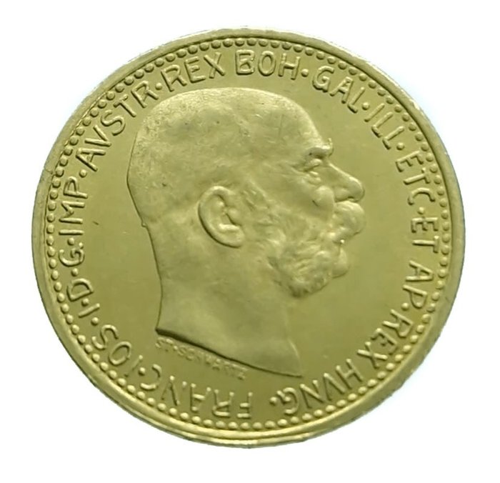 Østrig. Franz Joseph I (1848-1916). 10 Corona 1912.