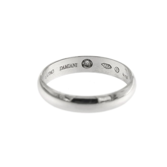 Damiani - 950 Platina - Ring - 0.03 ct Diamant