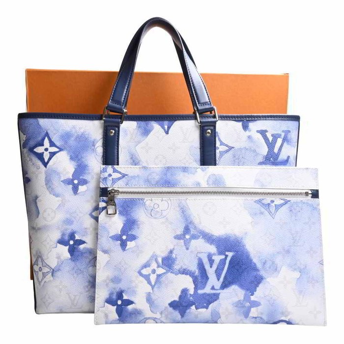 Louis Vuitton New Tote Limited Edition Monogram Watercolor Canvas