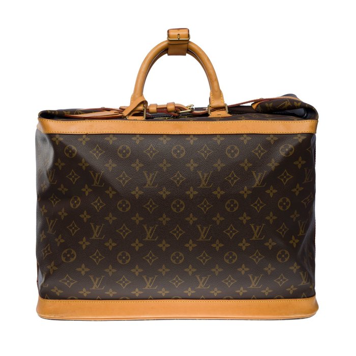 Sold at Auction: Louis Vuitton, Louis Vuitton, sac de voyage Toile