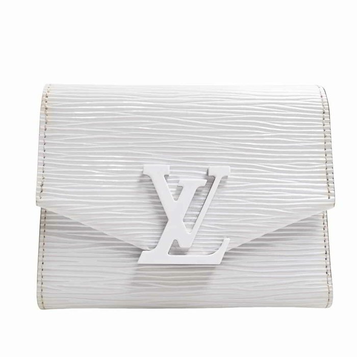 lv victorine wallet white