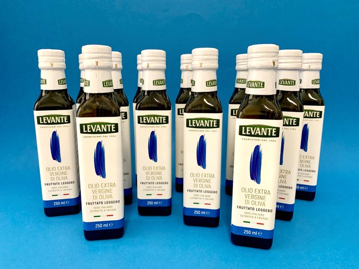 Levante - Aceite de oliva virgen extra - 12 - Botella de 250 ml