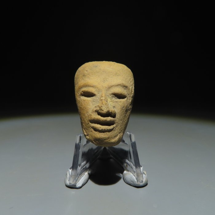 Teotihuacan, Mexico Terracotta Head Figure. 200 - 600 AD. 3 - Catawiki