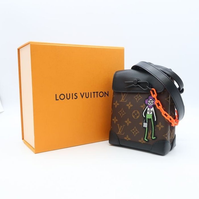 LOUIS VUITTON LOUIS VUITTON Steamer XS Shoulder Bag M80327 Monogram PVC  canvas Brown Used M80327