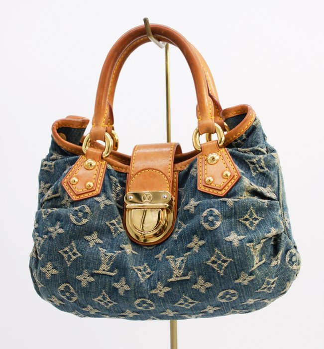 Louis Vuitton - Pleaty Denim Handbag - Catawiki