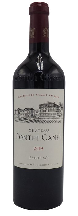 2019 Chateau Pontet Canet - Pauillac 5ème Grand Cru Classé - 1 Bottle (0.75L)