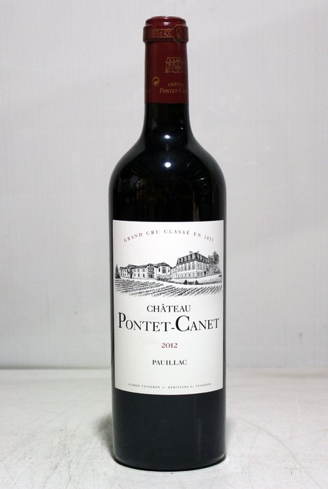 2012 Chateau Pontet Canet - Pauillac 5ème Grand Cru Classé - 1 Bottle (0.75L)