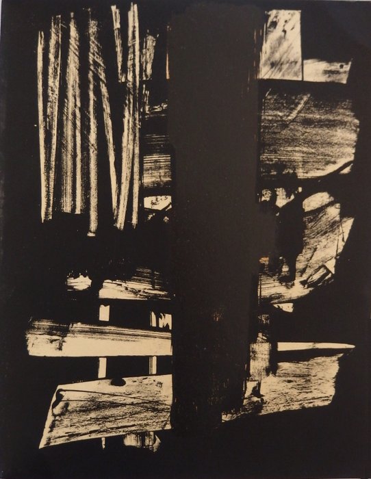 Pierre Soulages (1919-2022) - Lithographie n°9