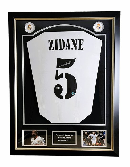 Real Madrid – Europese voetbal competitie – Zinedine Zidane – Jersey(s)