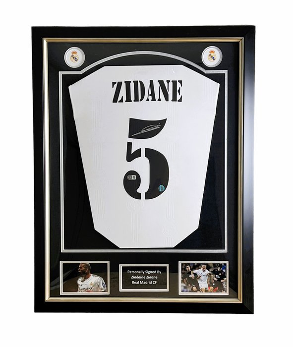 Real Madrid – Europese voetbal competitie – Zinedine Zidane – Jersey(s)