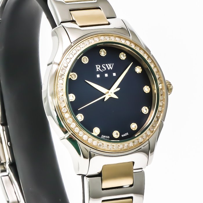 RSW - Swiss Diamond Watch - RSWL149-SG-DD-9 - Utan reservationspris - Kvinnor - 2011-nutid