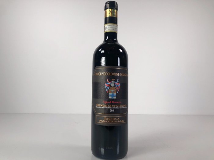 2015 Ciacci Piccolomini d'Aragona, “Santa Caterina D'Oro Vigna Pianrosso” - Brunello di Montalcino Riserva - 1 Garrafa (0,75 L)