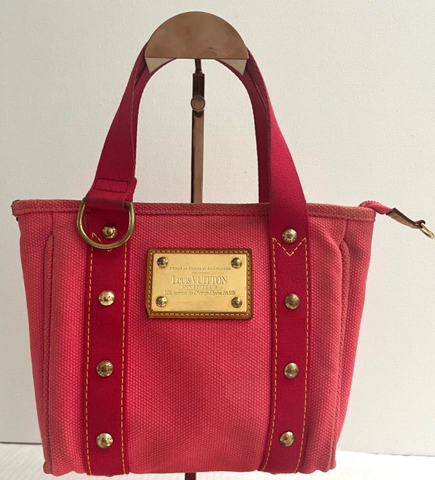 Louis Vuitton Antigua Cabas Brun Canvas Inventeur Tote Bag For