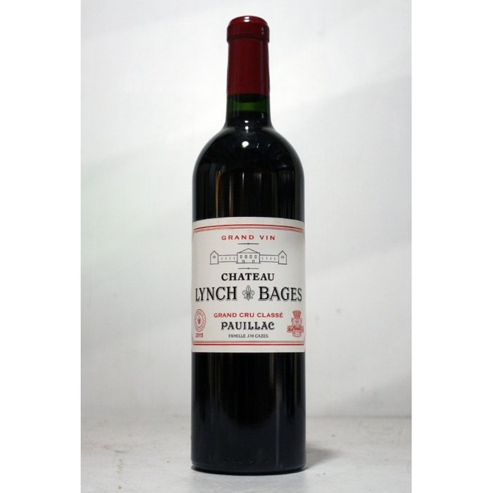 2015 Chateau Lynch Bages - Pauillac 5ème Grand Cru Classé - 1 Bottle (0.75L)