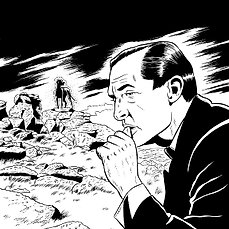 Marniquet, Frédéric - Dessin original - Couverture du TT - Sherlock Holmes T1 - Le Chien des Baskerville - (2023) Comic Art
