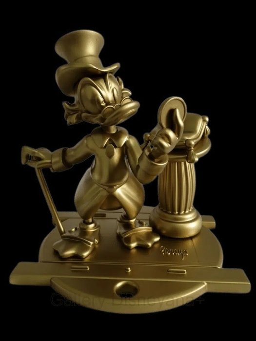 Disney's Uncle - Mike Peraza - 小塑像 - No. 1 Dime - Limited edition hand-numbered figurine NO RESERVE! - 樹脂/聚酯