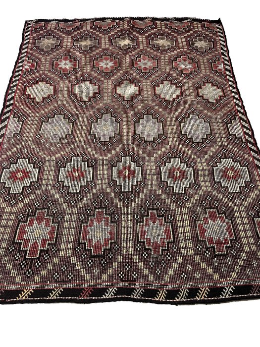 Anatolian Mut Handwoven - 双面无绒头地毯 - 285 cm - 185 cm