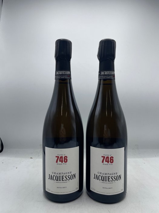 Jacquesson, Cuvée n. 746 - Champagne Extra Brut - 2 Garrafas (0,75 L)