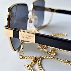 Marc Jacobs – Gold Chain – Square Aviator – New – Zonnebril