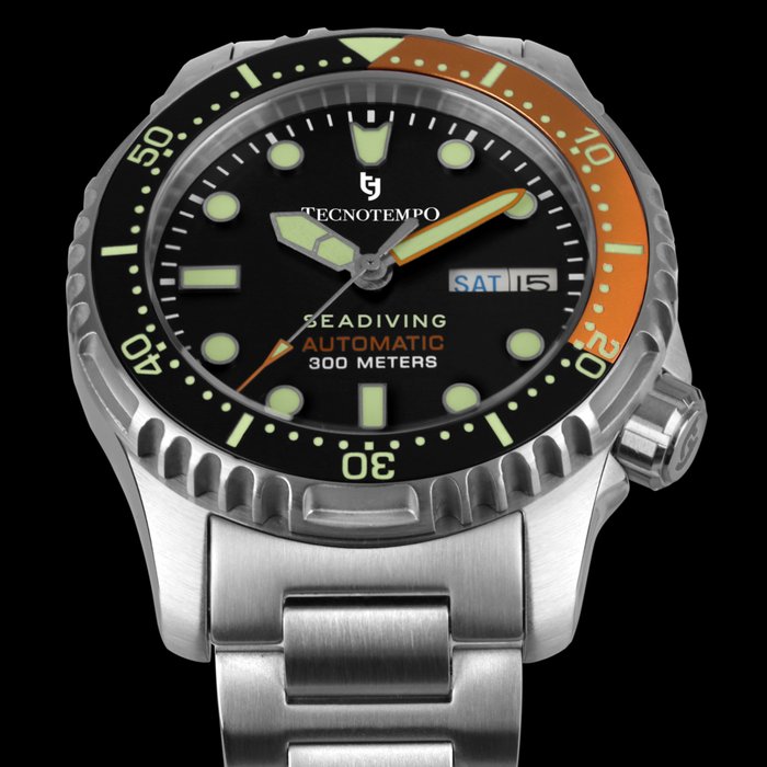 Tecnotempo® - Automatic "Seadiving" 300M - 40mm - TT.300SD.ORB - Limited Edition - Uomo - 2011-presente