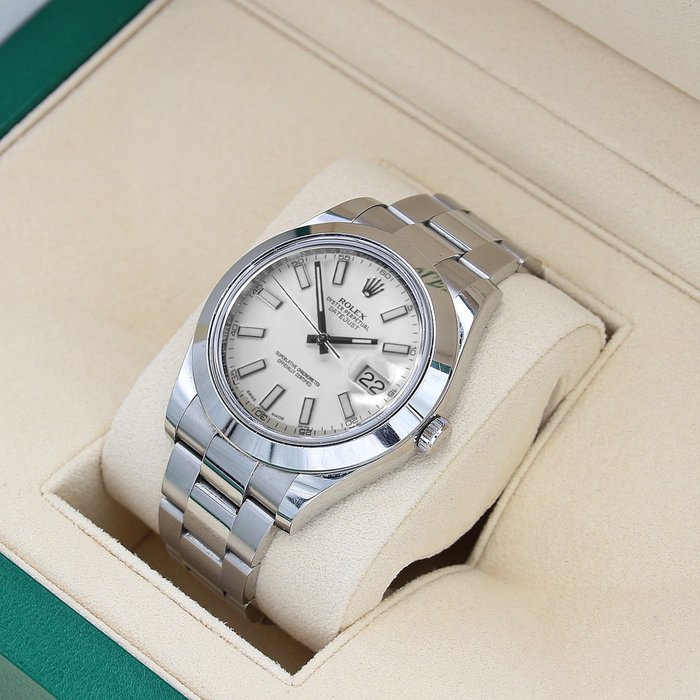 Rolex - Oyster Perpetual Datejust II 41 'White Dial' - 116300 - Unisex - 2011-σήμερα