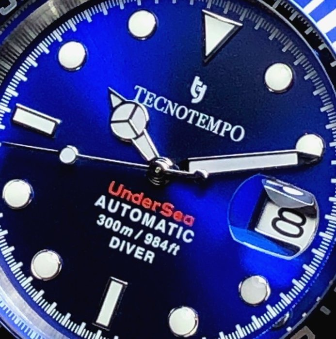Tecnotempo® - Automatic Diver 300M "UnderSea" - Limited Edition - TT.300US.B (Blue) - Ei pohjahintaa - Miehet - 2011-nykypäivä