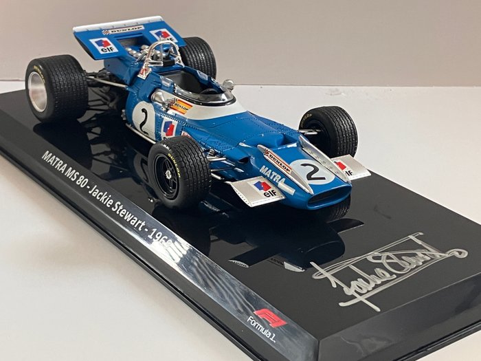 Matra Tyrrell - Jackie Stewart - 1969 - Mittakaavassa 1/24 malliauto 