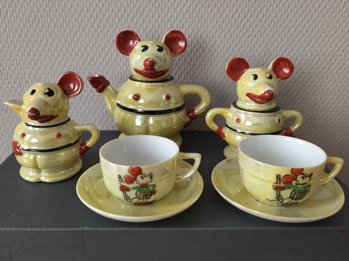 Borgfeldt - Jogo de chá infantil Mickey Mouse (1) - Catawiki