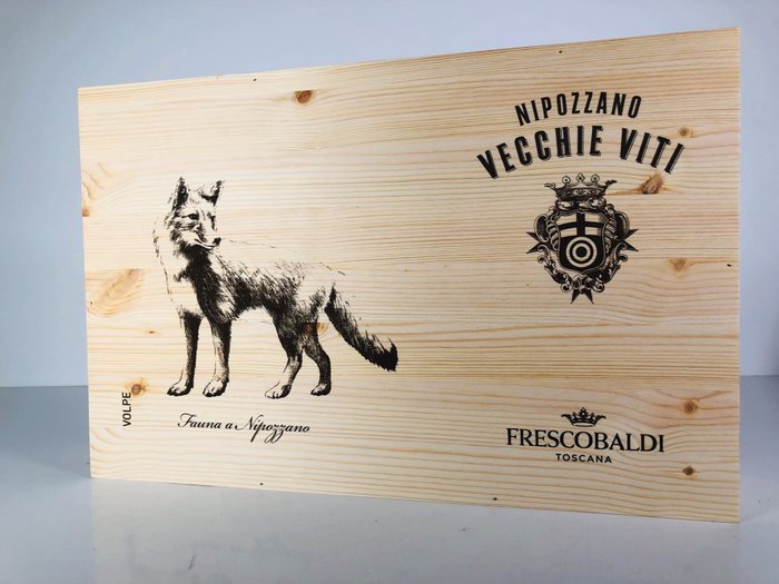 2017 Frescobaldi Nipozzano - Volpe Fauna Edition "Vecchie Viti" - Chianti Riserva - 6 Bottles (0.75L)