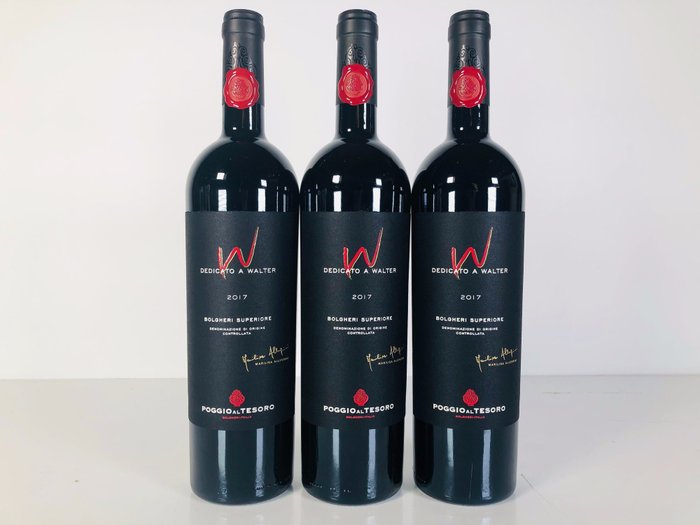 2017 Dedicato a Walter, Allegrini - Bolgheri, Tuscany Superiore - 3 Bottles (0.75L)