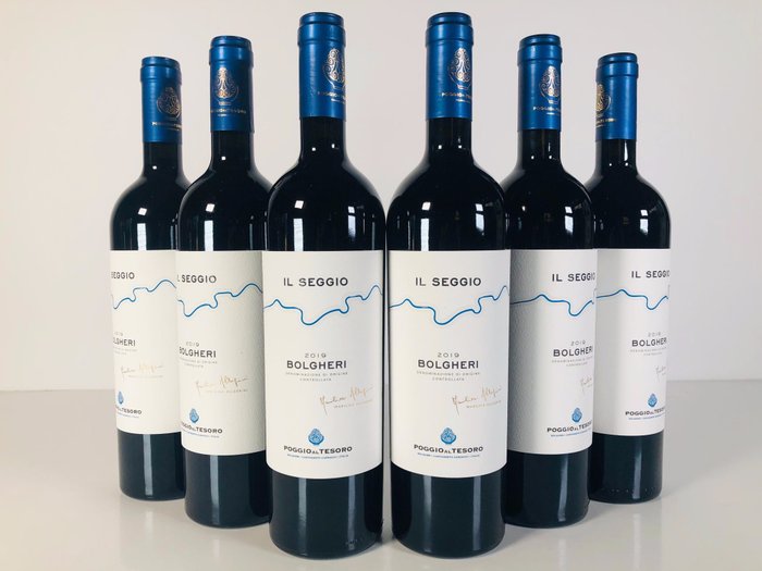 2019 Poggio al Tesoro, Il Seggio - Bolgheri - 6 Botellas (0,75 L)